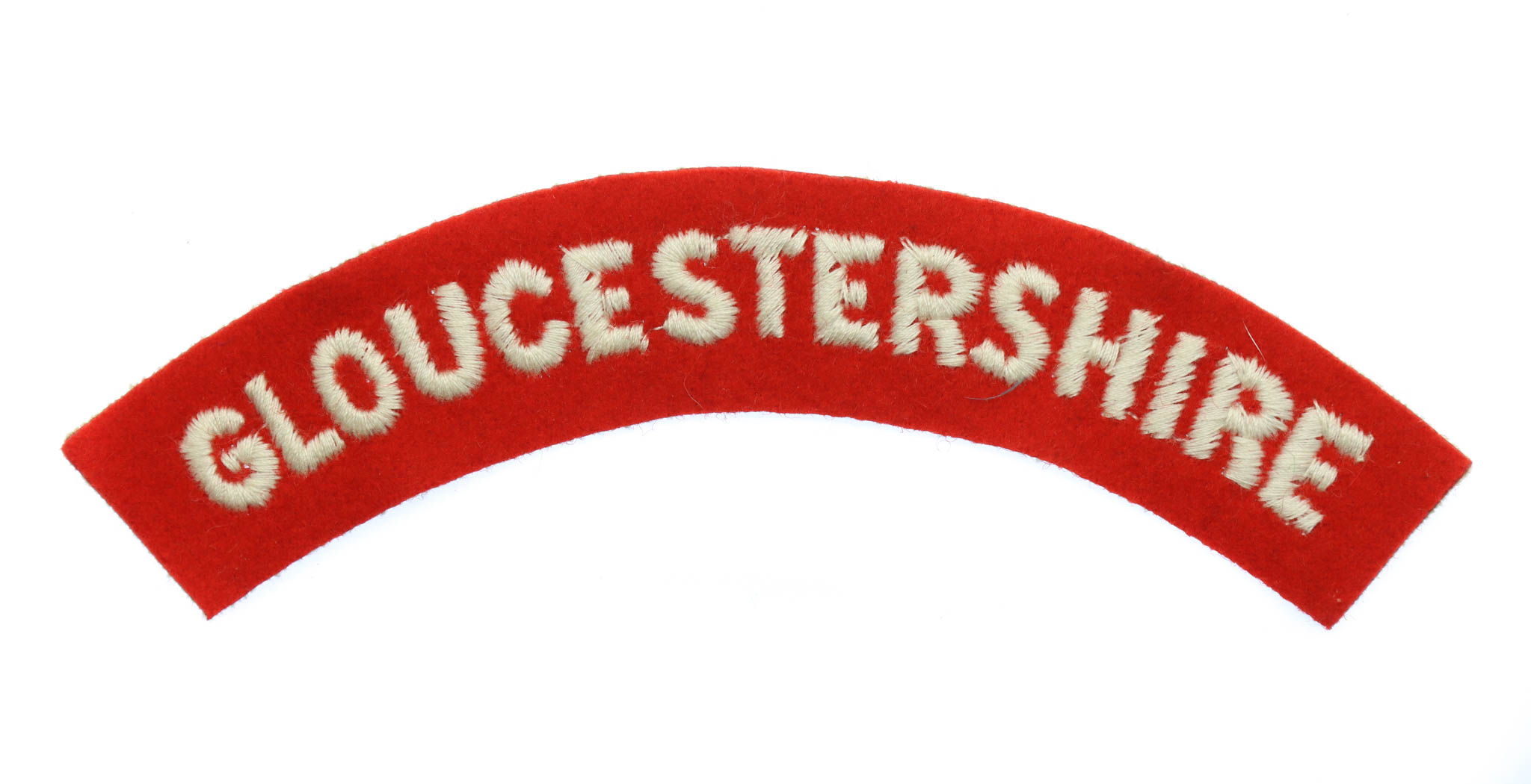 Gloucestershire Regiment (GLOUCESTERSHIRE) Cloth Shoulder Title