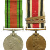 WW2 Defence Medal and George V Special Constabulary Long Service Medal (2 Bars - Long Service 1939, Long Service 1947) - Horace P. Hawes
