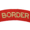 Border Regiment (BORDER) Cloth Shoulder Title