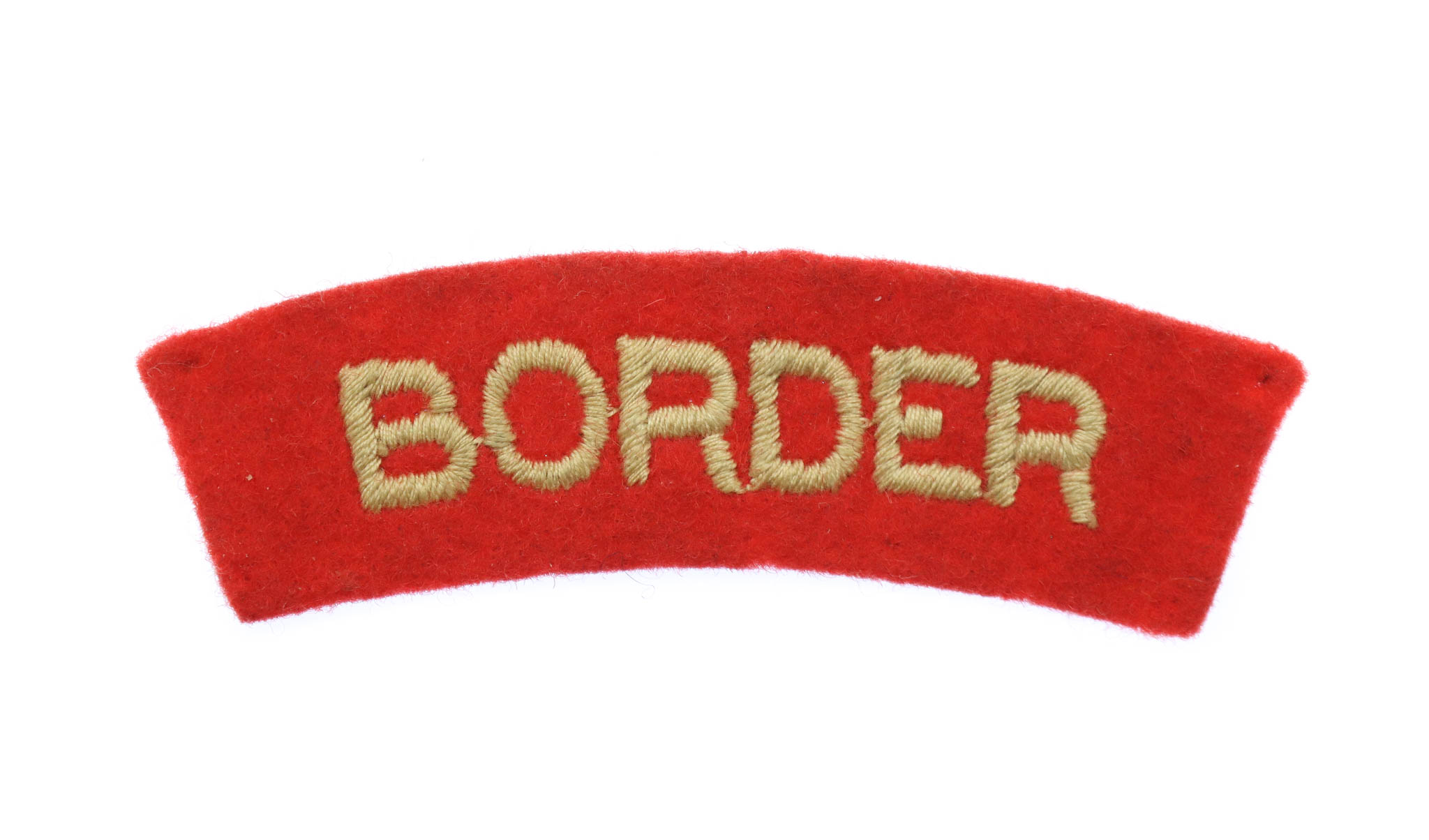 Border Regiment (BORDER) Cloth Shoulder Title