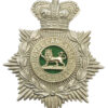 Victorian 1st Volunteer Battalion Royal Lancaster Regiment Helmet Plate