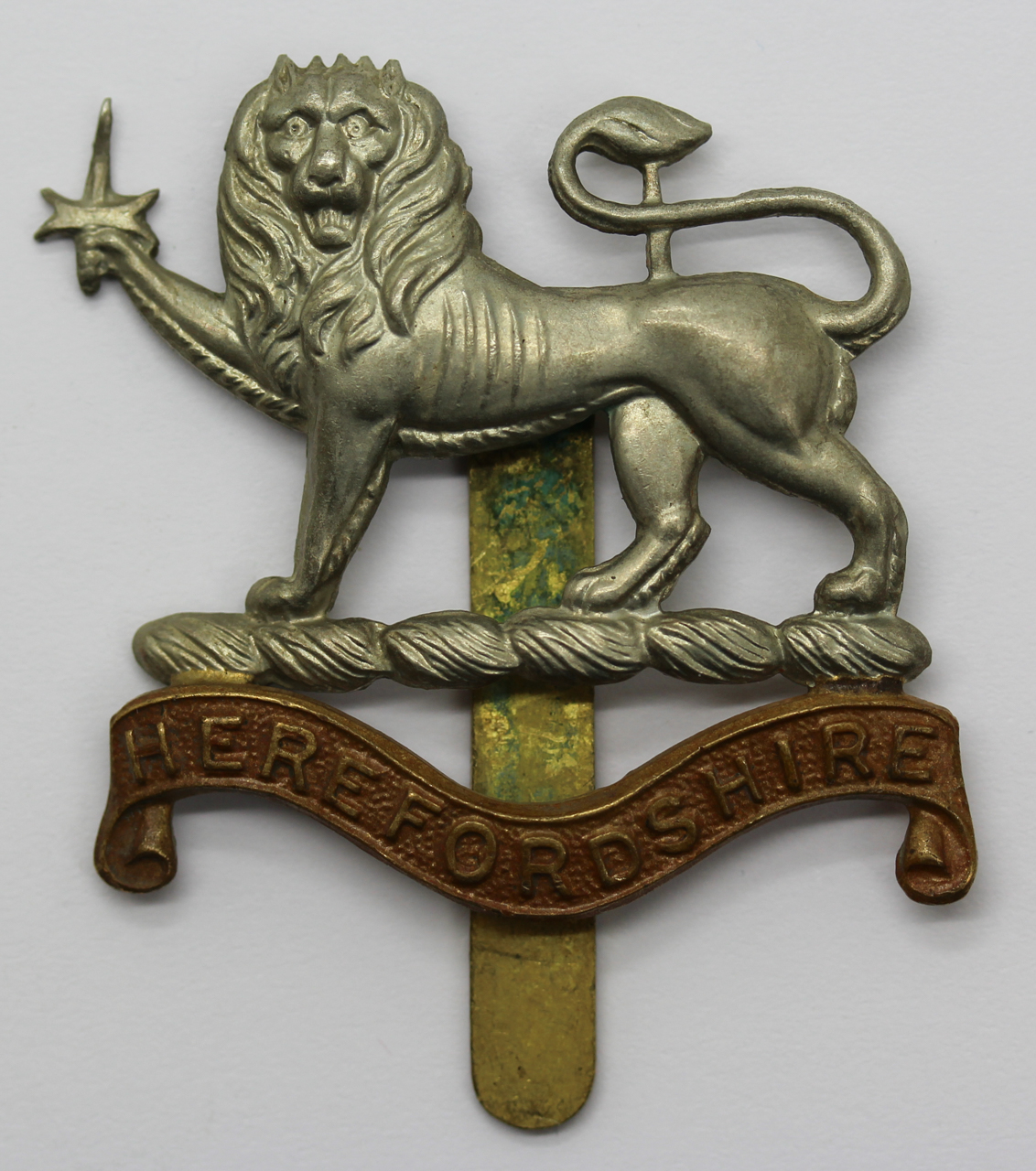 Herefordshire Regiment Cap Badge