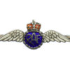 Royal Air Force Silver & Enamel Sweetheart Brooch/Tie Pin