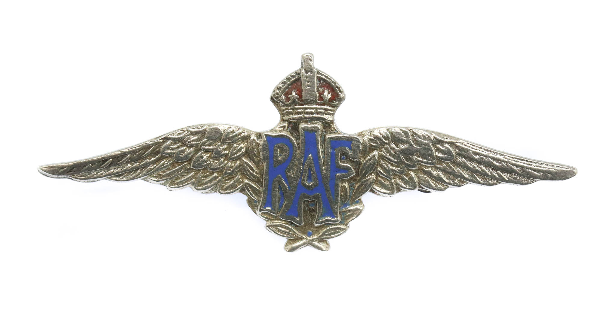 Royal Air Force (R.A.F.) Silver & Enamel Sweetheart Brooch