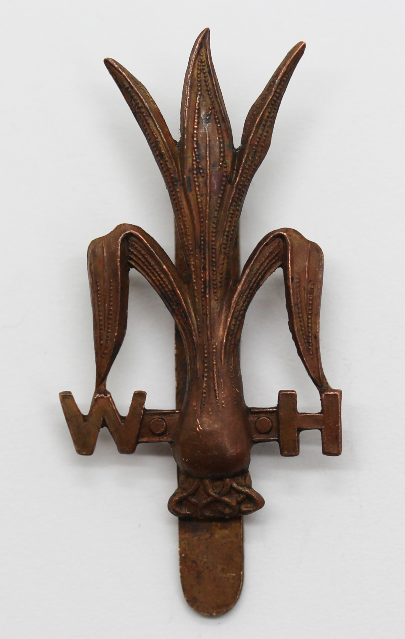 Welsh Horse Cap Badge