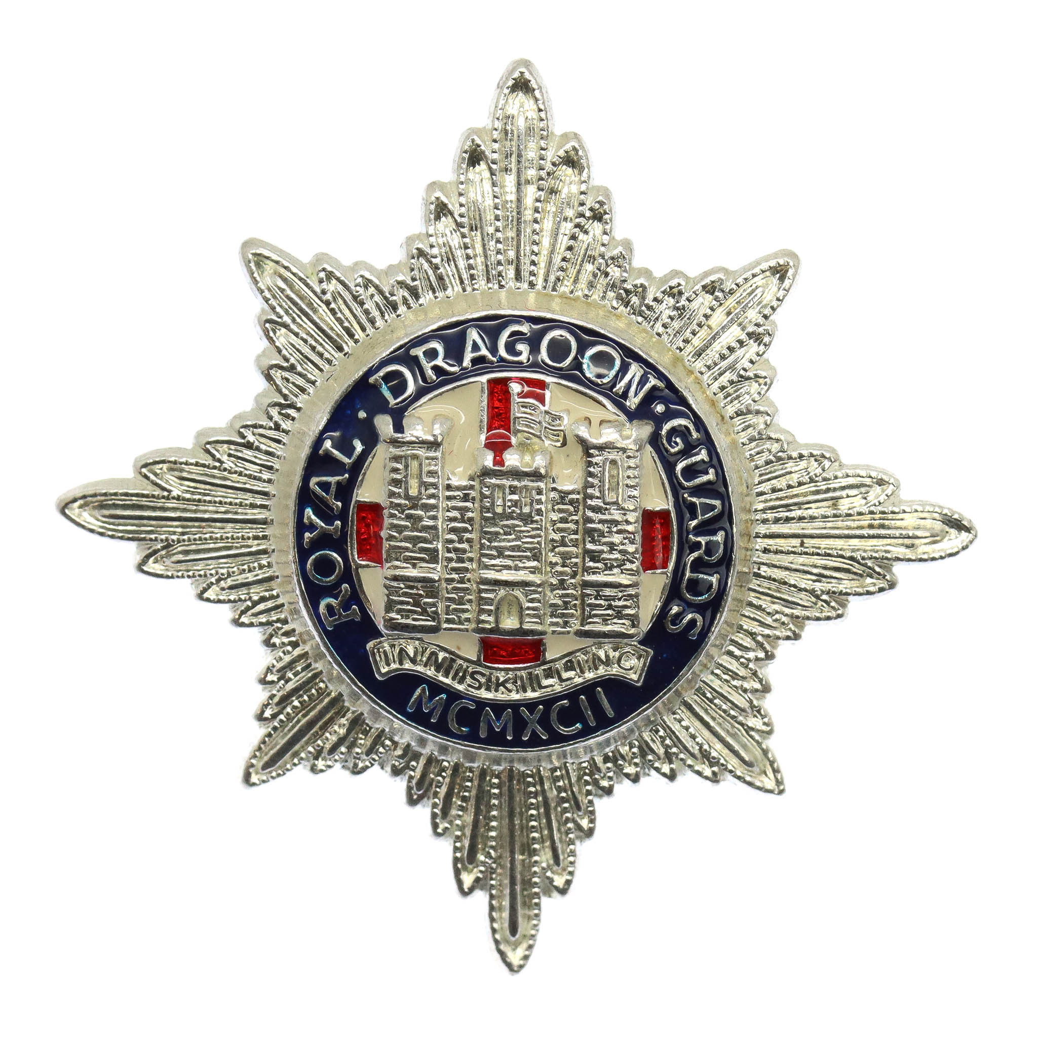 Royal Dragoon Guards Enamelled Cap Badge