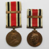 Father & Son Special Constabulary Long Service Medals - Stickels Family
