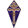 WW2 Free French Forces (France Libre) Enamelled Lapel Badge
