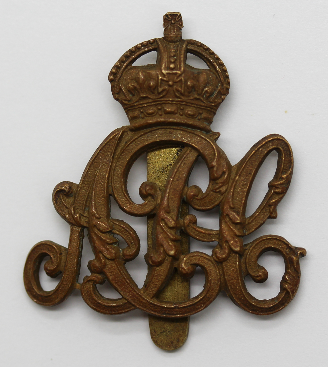 Army Pay Corps (A.P.C.) Cap Badge - King's Crown