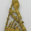 British Army Pipers Arm Badge