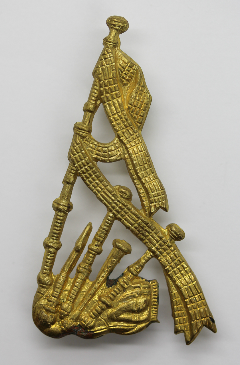 British Army Pipers Arm Badge