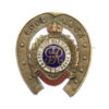 WWI Royal Engineers Good Luck Horseshoe Sweetheart Brooch