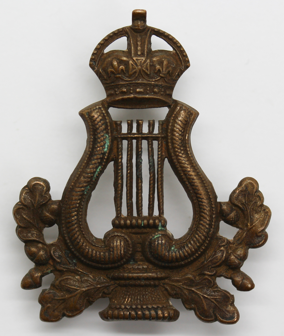 British Army Bandmasters Musician Arm Badge - King's Crown