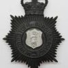 Merthyr Tydfil Borough Police Night Helmet Plate - Queen's Crown
