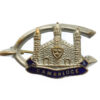 Cambridgeshire Regiment Enamelled Sweetheart Brooch