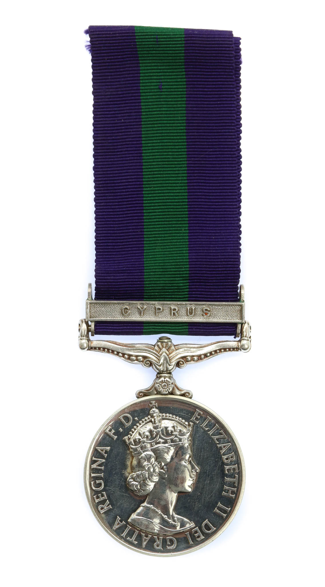 General Service Medal (Clasp - Cyprus) - Gdsm. D. Farr, Grenadier Guards