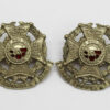 Pair of Border Regiment Collar Badges