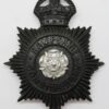 Hampshire Constabulary Night Helmet Plate - King's Crown