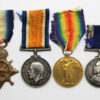 WW1 1914-15 Star, British War, Victory and Royal Naval LS&GC Medal Group of Four - Petty Officer A.F. Marsh, Royal Navy