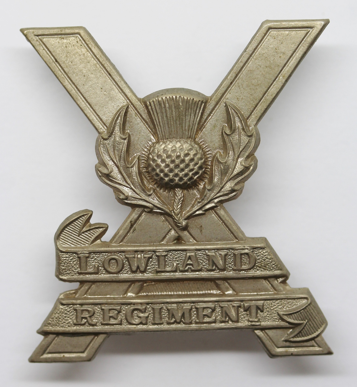 Lowland Regiment Cap Badge