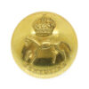 Berkshire Yeomanry Officer's Button - King's Crown (26mm)
