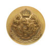 Queen's Own Worcestershire Hussars Officer's Button - King's Crown (26mm)