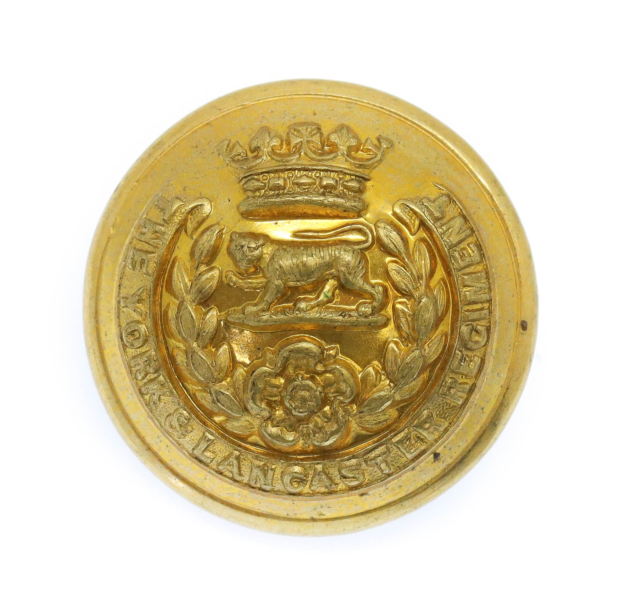 York & Lancaster Regiment Officer's Button (26mm)