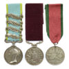 1854 Crimea Medal (4 Clasps - Alma, Inkermann, Balaklava, Sebastopol), LS&GC and Turkish Crimea Medal Group of Three - Cpl. T. Loader, Grenadier Guards