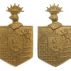 Pair of 19th County of London Bn. (St. Pancras) London Regiment Collar Badges