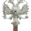 Queen's Dragoon Guards Chrome Cap Badge