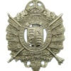 5th City of London Bn. (London Rifle Brigade) London Regiment Cap Badge - King's Crown