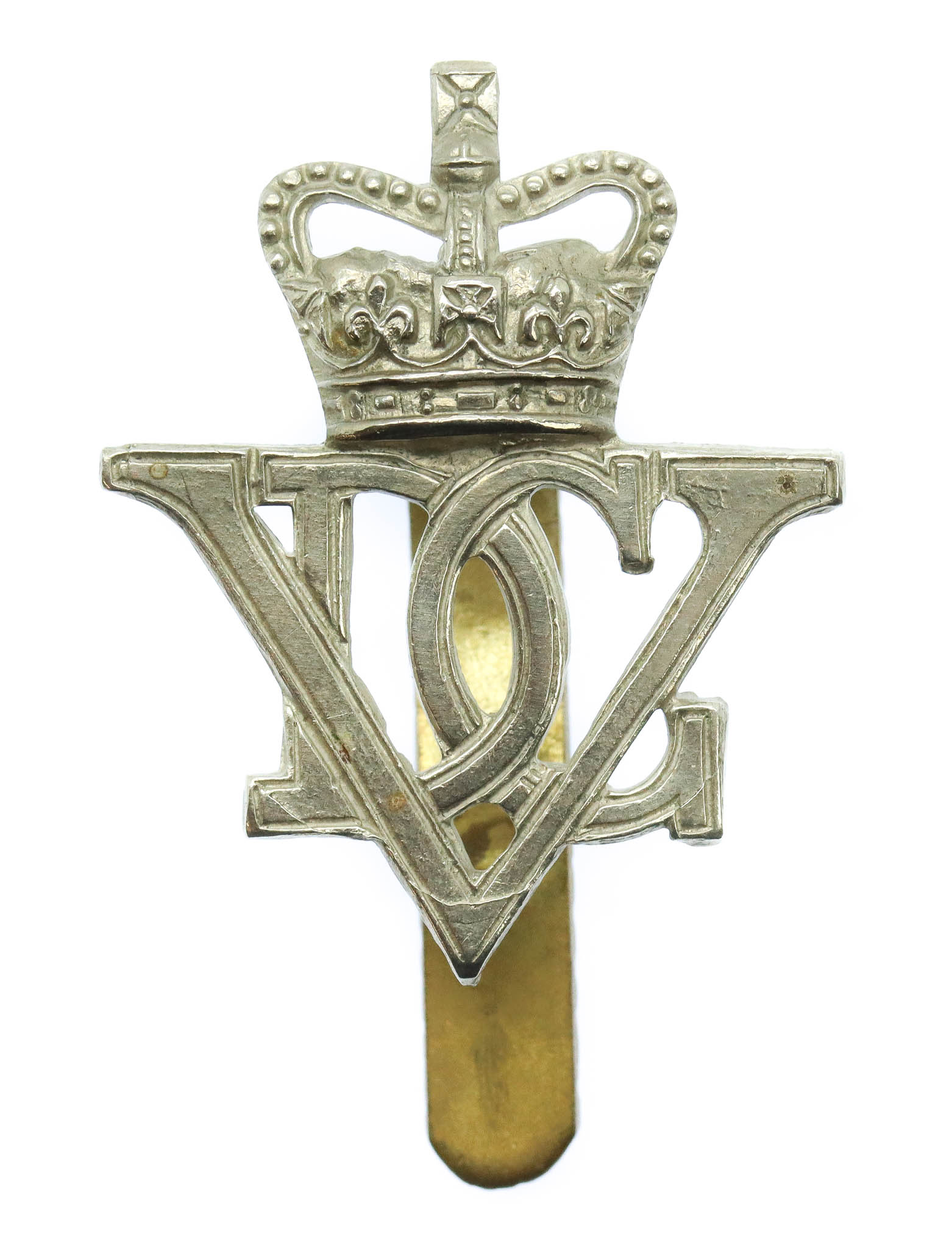 5th (Royal Inniskilling) Dragoon Guards Cap Badge - Queen's Crown