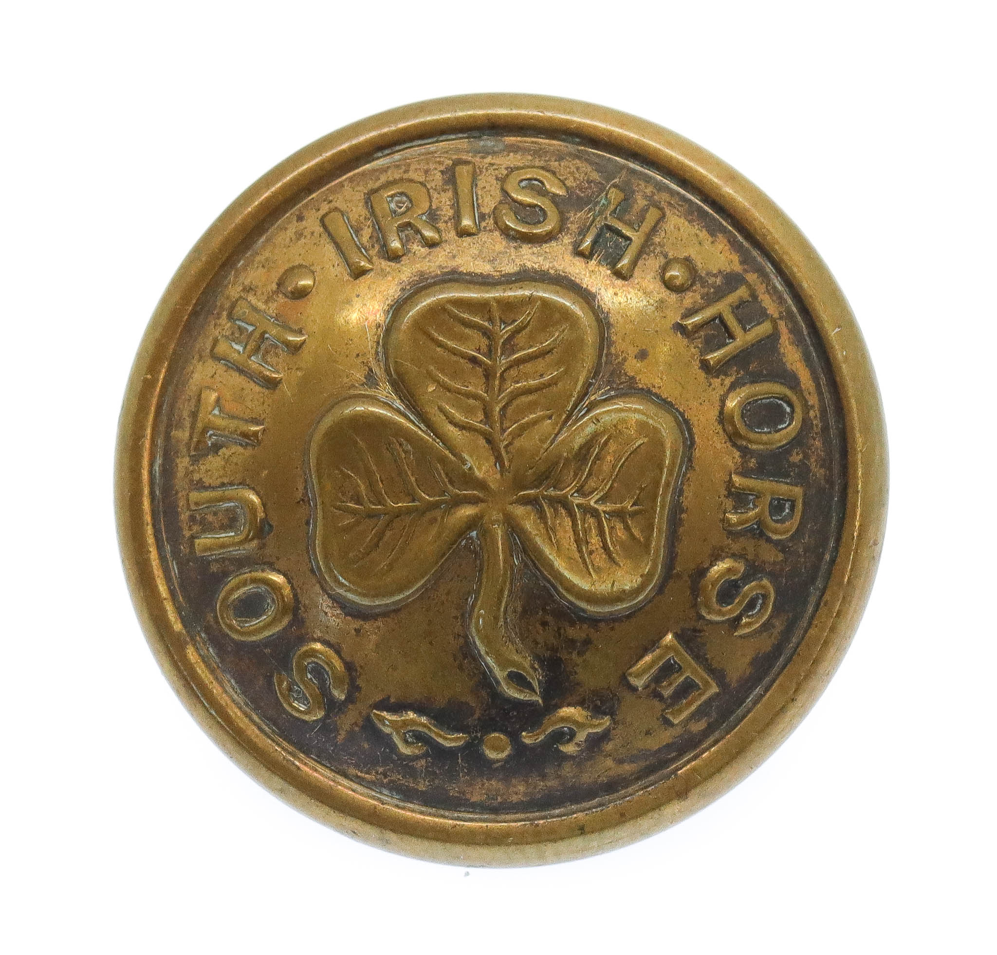 South Irish Horse Officer's Button (28mm)