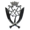 7th Gurkha Rifles Chrome Cap Badge