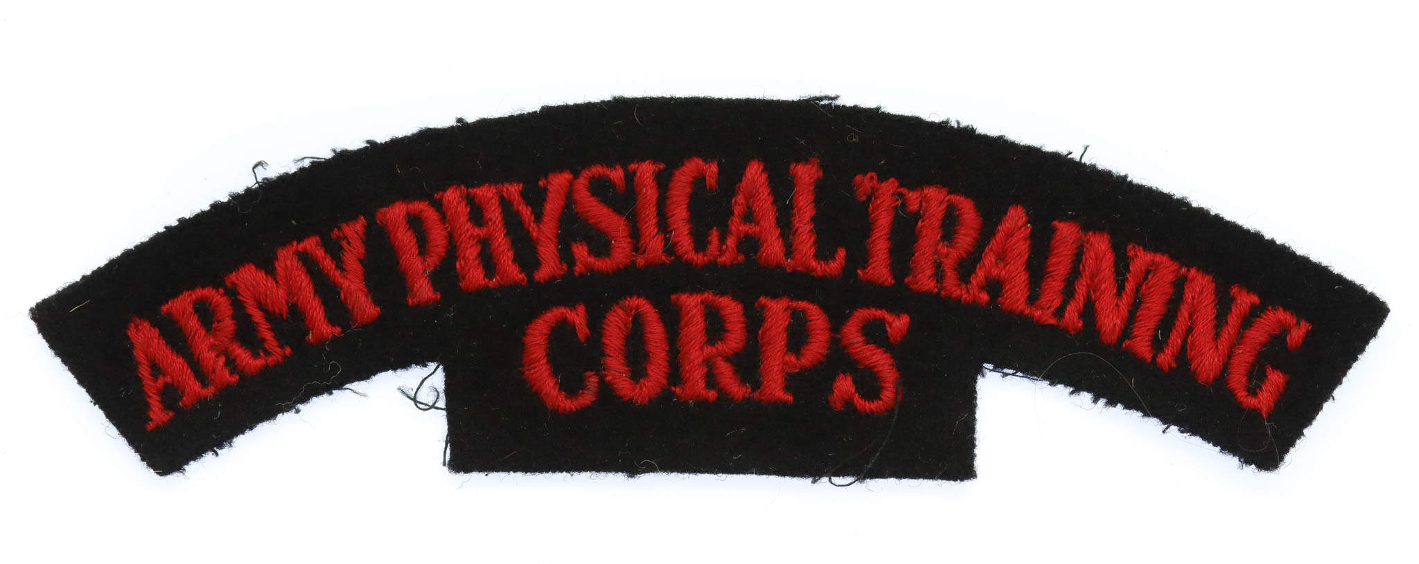 Army Physical Training Corps (ARMY PHYSICAL TRAINING/ CORPS) Cloth Shoulder Title