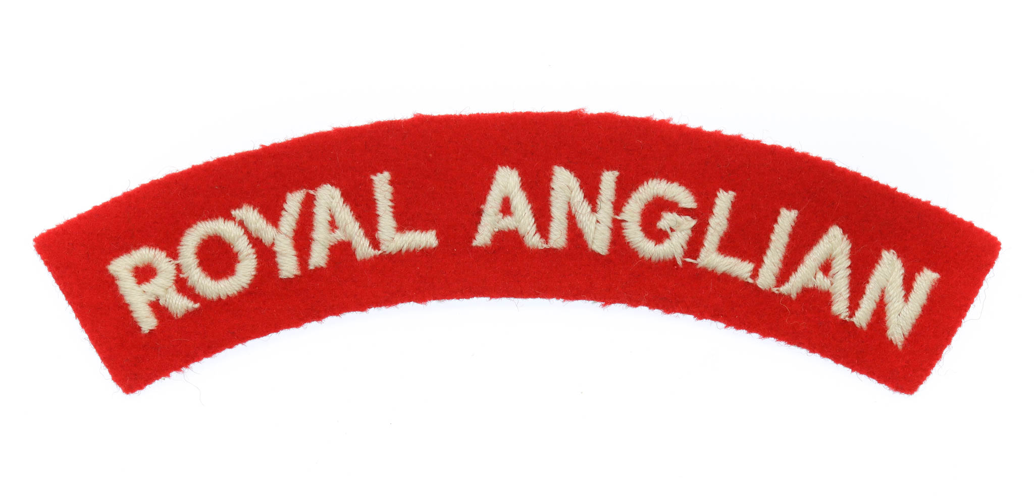Royal Anglian Regiment (ROYAL ANGLIAN) Cloth Shoulder Title