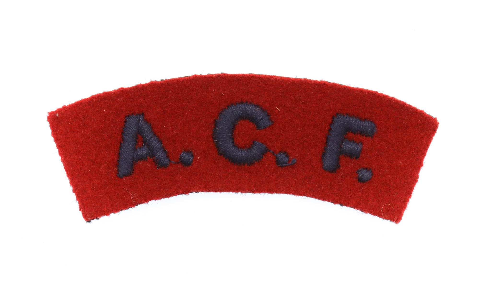 Army Cadet Force (A.C.F.) Cloth Shoulder Title