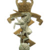 Royal Electrical & Mechanical Engineers (R.E.M.E.) Bi-metal Cap Badge - Queen's Crown