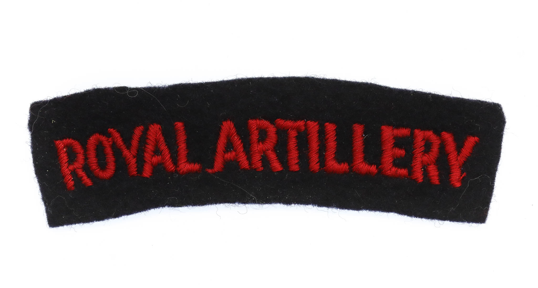 Royal Artillery (ROYAL ARTILLERY) Cloth Shoulder Title