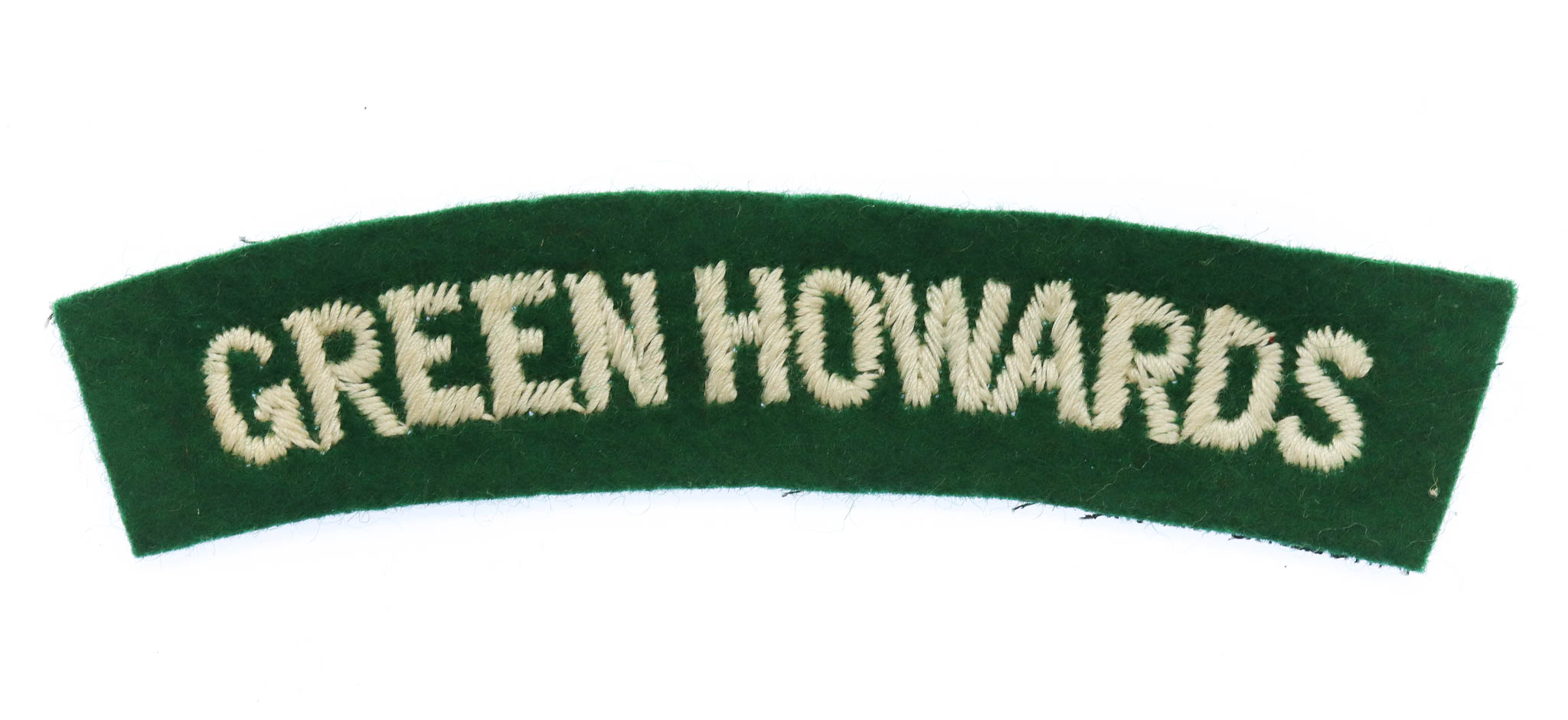 Green Howards (GREEN HOWARDS) Cloth Shoulder Title