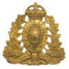 Royal Canadian Mounted Police (R.C.M.P.) Cap Badge - King's Crown