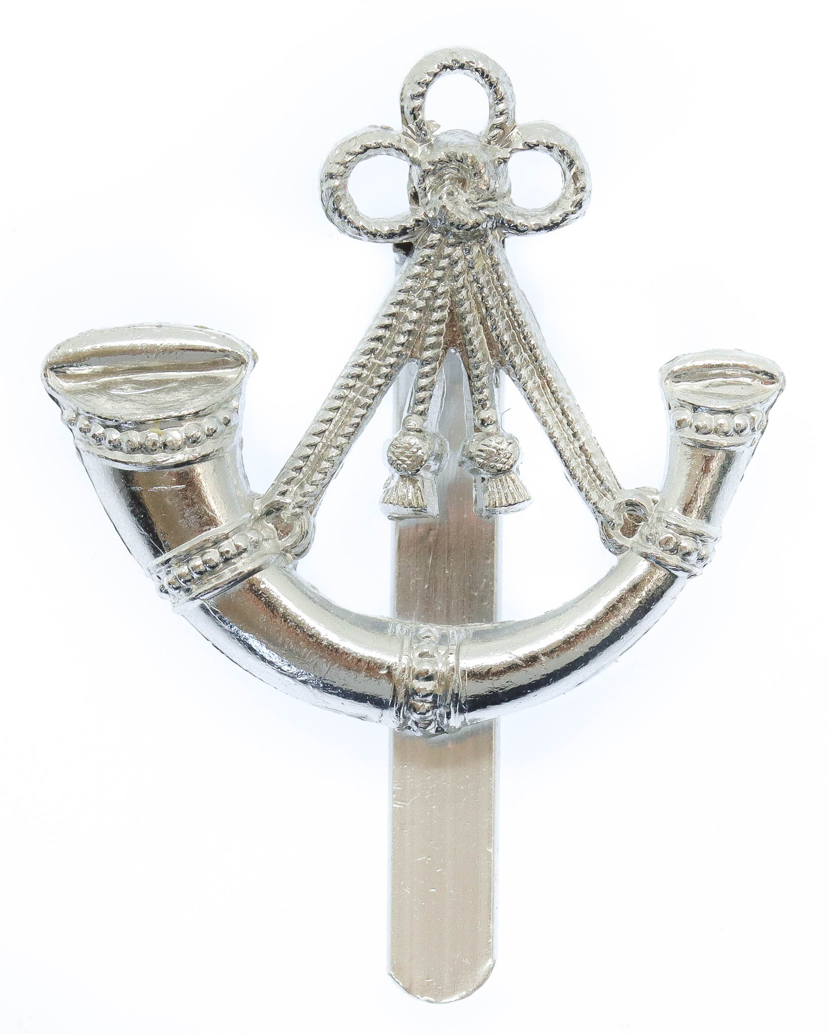 Oxfordshire & Buckinghamshire Light Infantry Anodised (Staybrite) Cap Badge