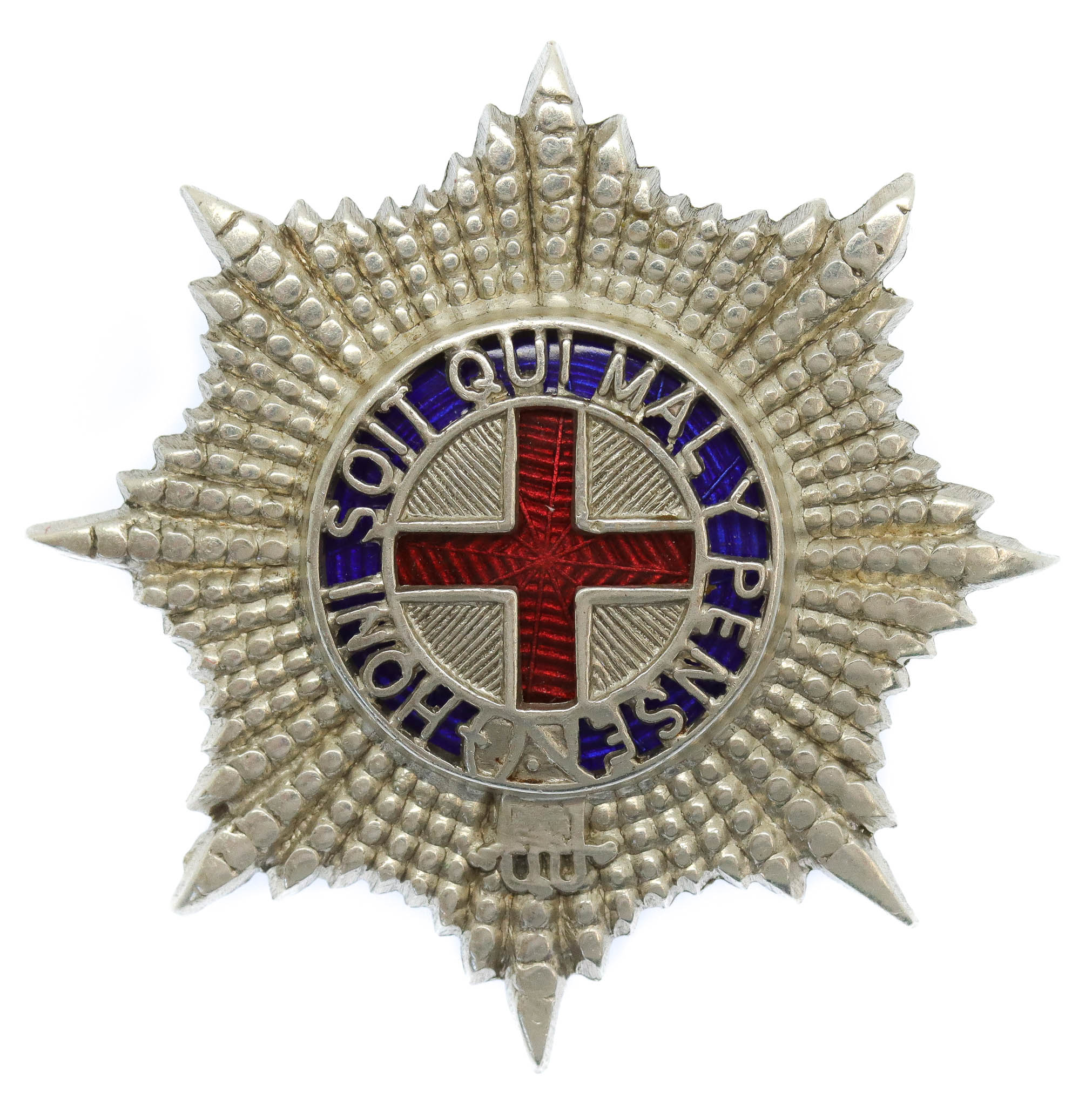 Coldstream Guards Warrant Officer's Forage Cap Badge
