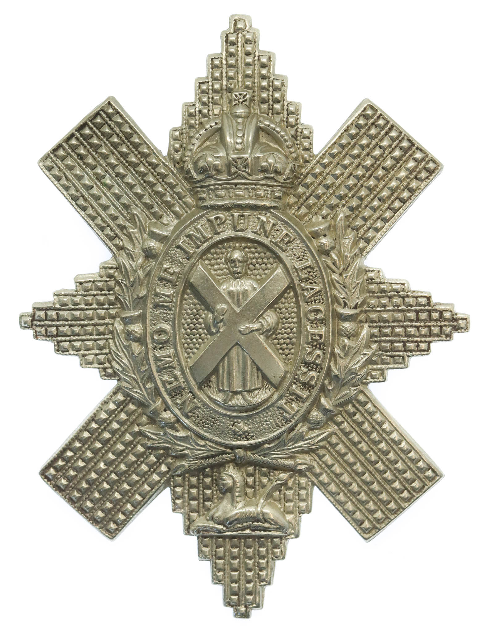 Black Watch (The Royal Highlanders) Cap Badge - King's Crown