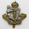 8th King's Royal Irish Hussars Cap Badge - King's Crown