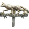 Queen's Own Yeomanry Anodised (Staybrite) Cap Badge