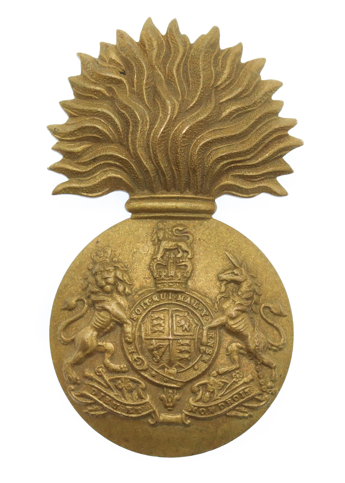 Royal Scots Fusiliers Cap Badge - Queen's Crown