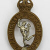 South African Corps of Signals Cap Badge - King's Crown