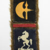 WW2 6th Battalion Royal West Kent 78th Division Battle Dress Formation Signs Insignia