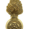 Royal Fusiliers Fur Cap Grenade Badge - King's Crown